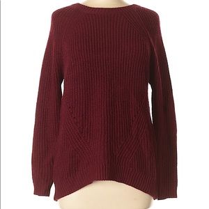 Sienna Sky Burgundy Pullover